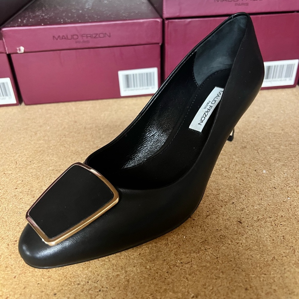 Maud Frizon White Pumps